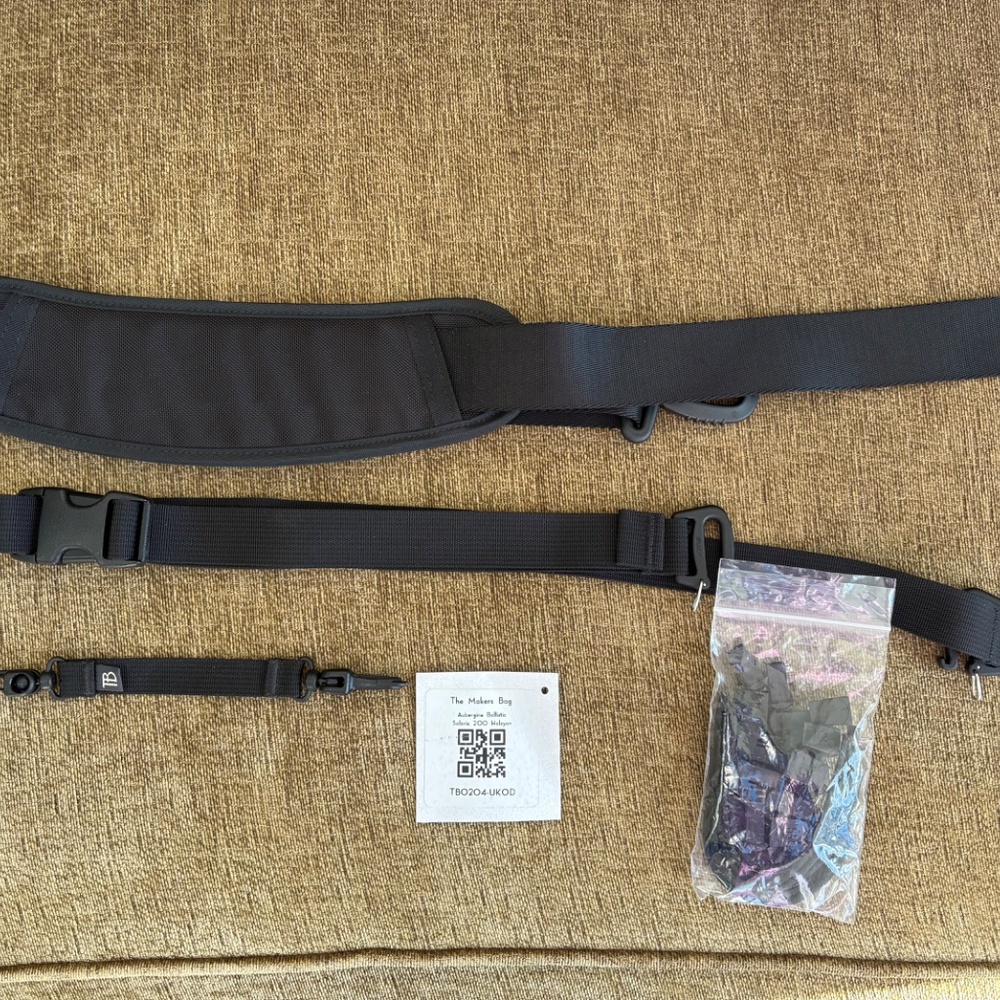 Tom Bihn Makers Bag Aubergine/solaris, retired colorway includes standard strap - Picture 5 of 5